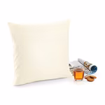 Westford Mill Fairtrade Federa in Cotone con Zip, Natural 40 x 40 cm, WM350 – immagine 4