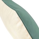 Westford Mill Fairtrade Baumwoll-Kissenbezug mit Paspelierung, Natural/Black 40 x 40 cm, WM355 – Bild 5