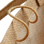 Westford Mill Midi Shopper in juta con manici in Cotone, Natural 30 x 30 x 19 cm, WM413 – immagine 4