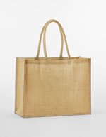 Westford Mill Natürlicher Jute-Klassik-Shopper – Natural/Natural