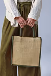 Westford Mill Midi Sac en Jute Naturel, Natural/Black 30 x 30 x 19 cm, WM473 – image 2
