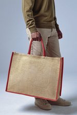 Natural Starched Jute Market Shopper – Bild 1