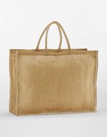 Natural Starched Jute Market Shopper – Natural/Natural