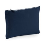 Westford Mill Canvas Accessory Pouch mit Metall-Reißverschluss, Natural XS (12 x 8.5 cm), WM530 – Bild 3