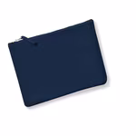 Westford Mill Canvas Accessory Pouch with Metal Zip, Black XS (12 x 8.5 cm), WM530 – image 6