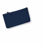 Westford Mill Canvas Accessory Pouch with Metal Zip, Black XS (12 x 8.5 cm), WM530 – image 8