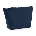 Westford Mill Canvas Freizeit Tasche mit Metall-Reißverschluss, Light Grey S (13.5 x 12 x 6 cm), WM540 – Bild 3