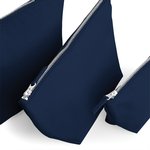 Westford Mill Canvas Freizeit Tasche mit Metall-Reißverschluss, Light Grey S (13.5 x 12 x 6 cm), WM540 – Bild 5