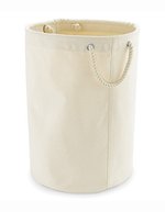 Westford Mill Baumwolltasche mit Seil-Tragegriffen, L – Natural