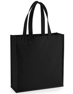 Westford Mill Baumwoll-Canvas Tasche mit langen Griffen – Black