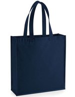 Westford Mill Baumwoll-Canvas Tasche mit langen Griffen – French Navy