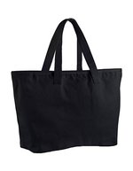 Oversized Heavy Duty Canvas Bag – Black