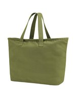 Oversized Heavy Duty Canvas Bag – Bright Olive