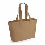 Westford Mill Borsa da spiaggia con manici lunghi a cinghia, Beige 43 x 34.5 x 13.5 cm, WM610 – immagine 3