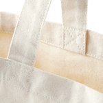 Westford Mill Fairtrade Baumwoll Shopper mit langen Tragegriffen, Black 39 x 41 x 14 cm, WM623 – Bild 5