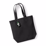 Westford Mill Fairtrade Baumwoll-Canvas Shopper 13L, Black 28 x 38 x 12 cm, WM671 – image 6