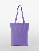Westford Mill EarthAware® Bio Twill Tasche, Natural 29 x 42 x 8 cm, WM691 – Violet