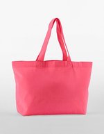 Westford Mill Öko-Canvas Shopper aus Baumwolle, Sunflower 44 x 37 x 16 cm, WM695 – Lampone Rosa