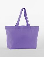 Westford Mill Öko-Canvas Shopper aus Baumwolle, Sunflower 44 x 37 x 16 cm, WM695 – Viola