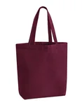 Heavyweight Canvas Tote Bag – Burgundy