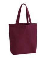 Heavyweight Canvas Tote Bag – Borgogna