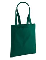 Westford Mill Robuste Einkaufstasche aus 100% Bio-Baumwolle, Beige 38 x 42 cm, WM801 – Vert bouteille