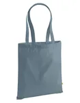 Westford Mill Robuste Einkaufstasche aus 100% Bio-Baumwolle, Hellgrau 38 x 42 cm, WM801 – Dusty Blue