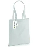 Westford Mill Robuste Einkaufstasche aus 100% Bio-Baumwolle, Hellgrau 38 x 42 cm, WM801 – Bild 1
