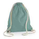 Westford Mill Bio-Baumwoll Gymsac mit Tunnelzug, Airforce Blue 37 x 47 cm, WM810 – Bild 2
