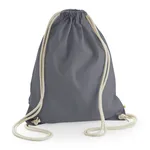 Westford Mill Bio-Baumwoll Gymsac mit Tunnelzug, Airforce Blue 37 x 47 cm, WM810 – Bild 3