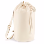 Westford Mill Organic Cotton Leisure Bag with Drawstring, Natural 25 x 53 x 25 cm, WM812 – image 3