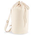 Westford Mill Bio-Baumwoll Freizeittasche mit Kordelzug, Natural 25 x 53 x 25 cm, WM812 – Bild 3