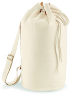 Westford Mill Bio-Baumwoll Freizeittasche mit Kordelzug, Natural 25 x 53 x 25 cm, WM812 – Naturel