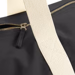 Westford Mill Organic Cotton Beach Bag with Zip, Natural 50 x 25 x 25 cm, WM814 – image 4