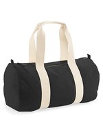 Westford Mill Bio-Baumwoll-Strandtasche mit Reißverschluss, Natural 50 x 25 x 25 cm, WM814 – Bild 2