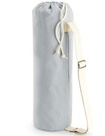 Westford Mill Bio-Baumwolle Yoga-Matte Tasche mit Zip, Natural 19 x 69 x 19 cm, WM816 – Gris clair