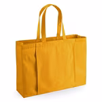 Westford Mill Borsa porta tappetino yoga "Strandyoga" in Cotone Biologico, Natural 50 x 36 x 13 cm, WM818 – immagine 3
