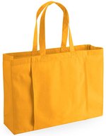 Westford Mill Yoga-Mattentasche "Strandyoga" in cotone biologico, Natural 50 x 36 x 13 cm, WM818 – Bild 2