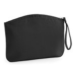 Westford Mill Bio-Baumwoll Wristlet mit Reißverschluss, Natural S (19 x 17 cm), WM820 – Bild 1