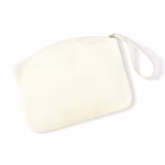 Westford Mill Wristlet in Cotone Biologico con Zip, Natural S (19 x 17 cm), WM820 – immagine 6