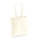 Westford Mill Bio-Baumwolltasche in Pastellfarben 407 g/m², Natural 38 x 41 cm, WM821 – Bild 3