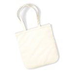 Westford Mill Bio-Baumwolltasche in Pastellfarben 407 g/m², Natural 38 x 41 cm, WM821 – Bild 5