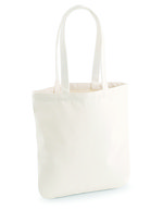 Westford Mill Bio-Baumwolltasche in Pastellfarben 407 g/m², Natural 38 x 41 cm, WM821 – Natural