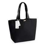 Westford Mill Strandtasche mit Holz-Knebelverschluss, Natural 34 x 34 x 17 cm, WM850 – Bild 3