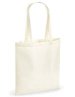 Westford Mill Recycelte Borsa in cotone mit 10 Litern, Natural 38 x 42 cm, WM901 – Naturale