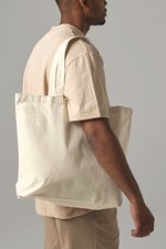 Westford Mill Recycelte Baumwoll Maxi Tasche 18L, Natural 35 x 39 x 13.5 cm, WM925 – Bild 1