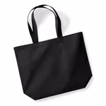Westford Mill Maxi Sac en Coton Recyclé 18L, Natural 35 x 39 x 13.5 cm, WM925 – image 3