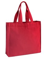Chevron Handle Shopper – Ecarlate Rouge