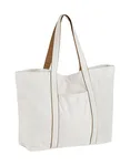 Courtside Large Bag – Soft White/Caramel