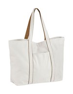 Courtside Large Bag – Doux Blanc/Caramel